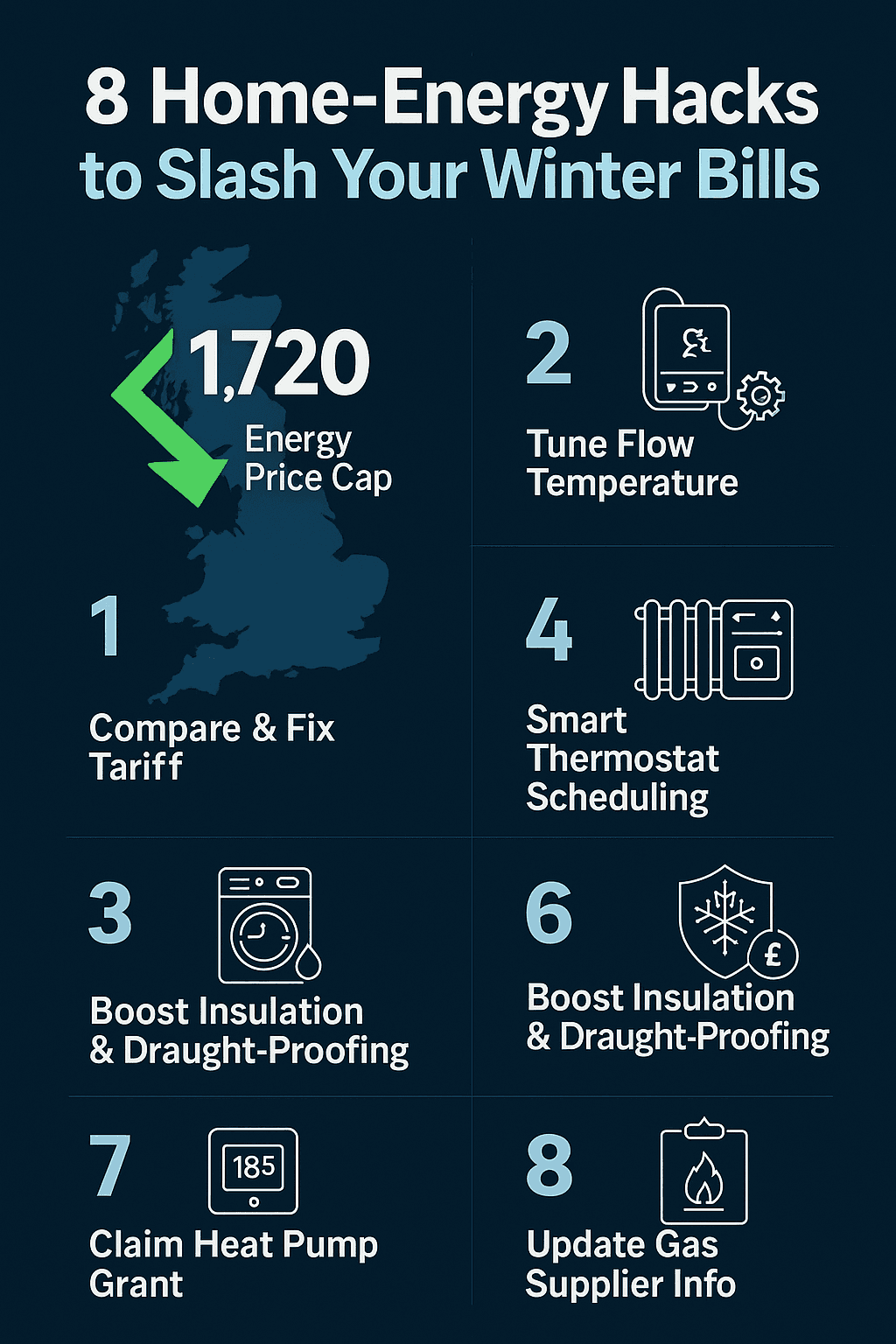 8 Proven Home‑Energy Hacks to Slash Your Bills Before Winter 2026